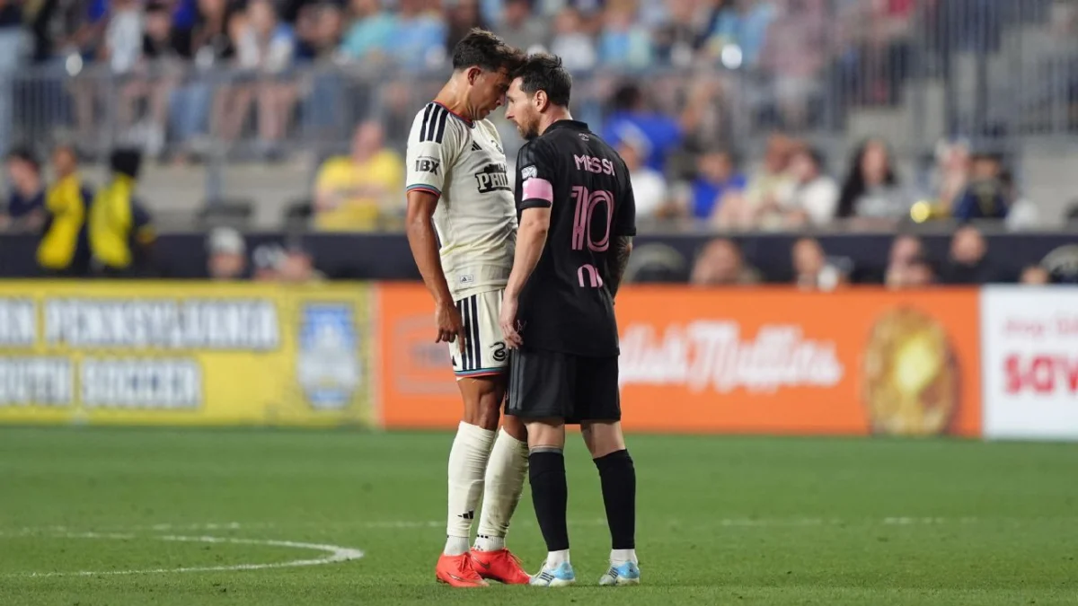 Messi fined by MLS for hitting opponent in Miami match