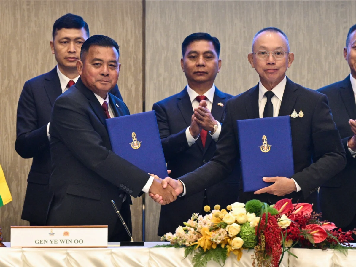 Myanmar military chief visits Bangkok in diplomatic push