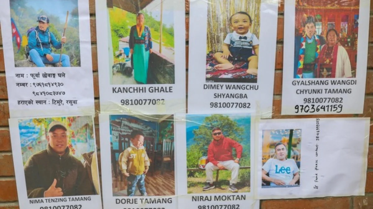 Nepali families await news of missing flood relatives