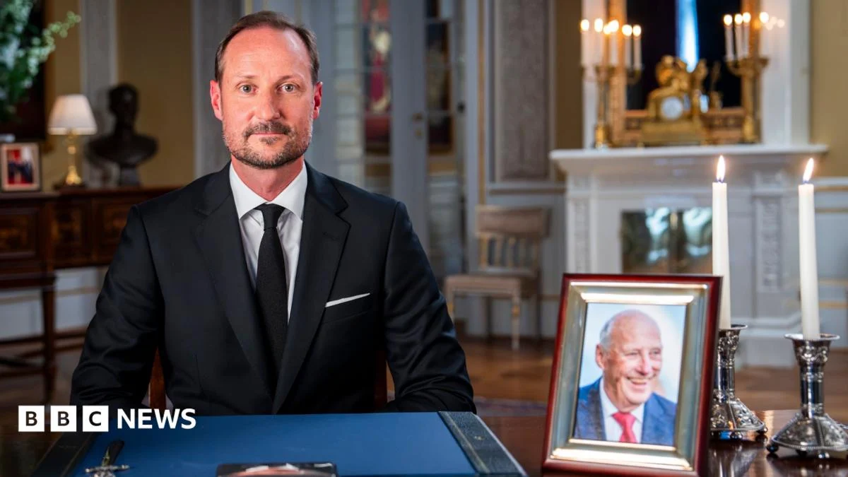 Norway’s New King Haakon VIII Honors Late Father in First Speech