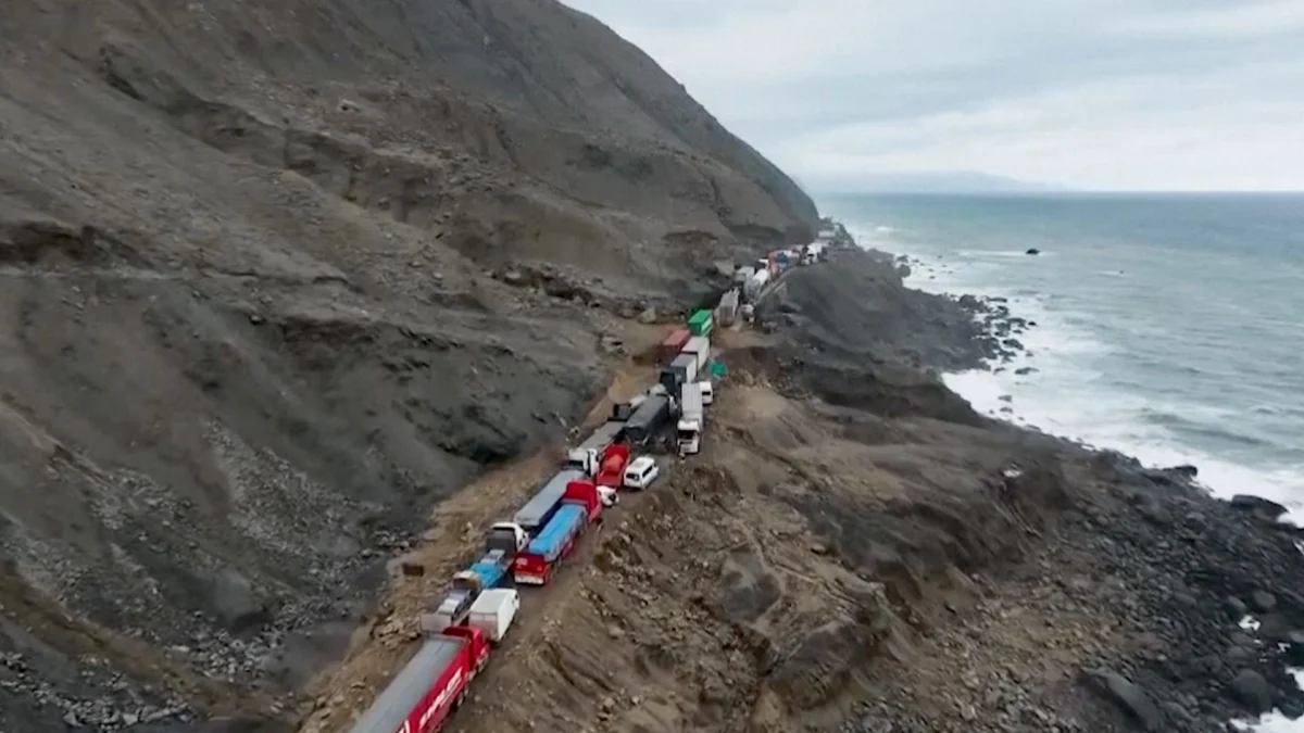 Peru rescues people trapped by landslides for nearly a week