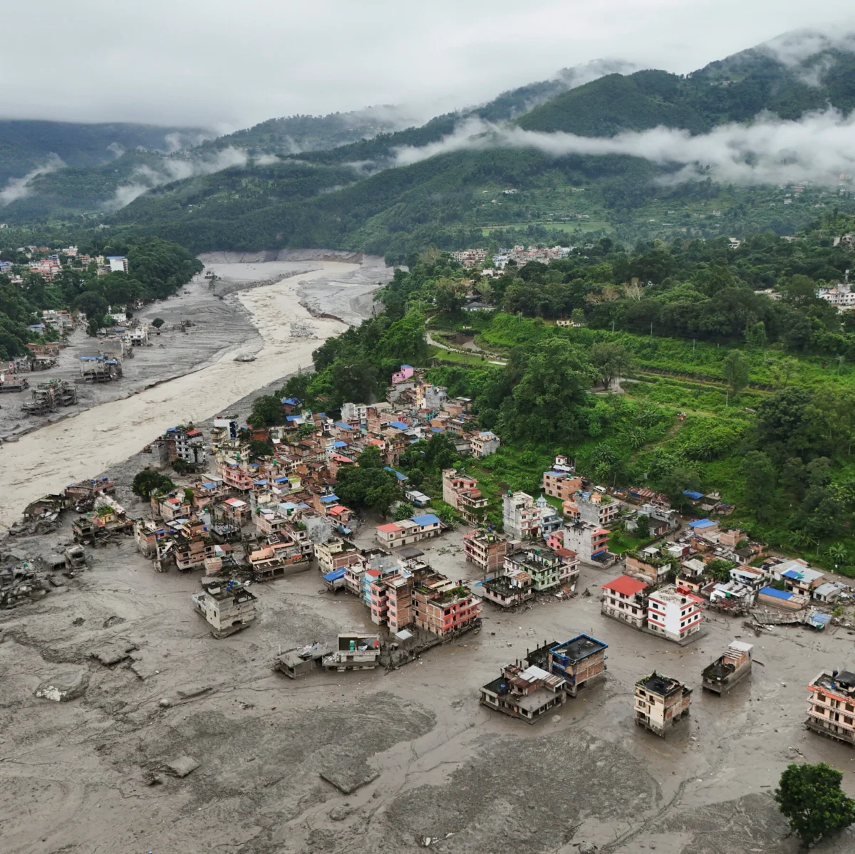 Deadly Himalayan Flood Hits Nepal and Tibet