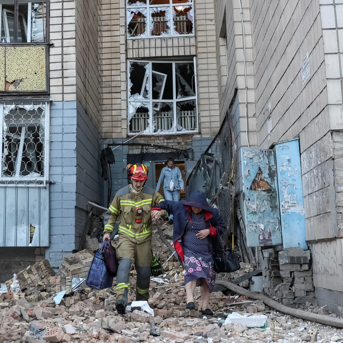 Russian Missiles Kill at Least 15 in Kyiv as Air Defenses Dwindle