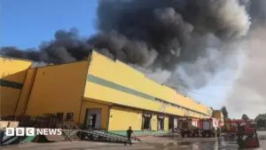 Russian strikes on Kyiv kill at least nine