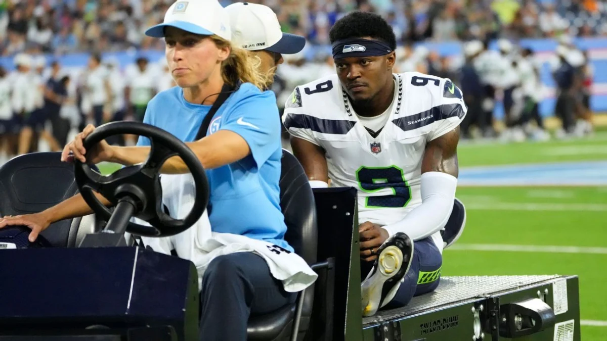 Seahawks rookie Bud Clark breaks ankle in preseason game