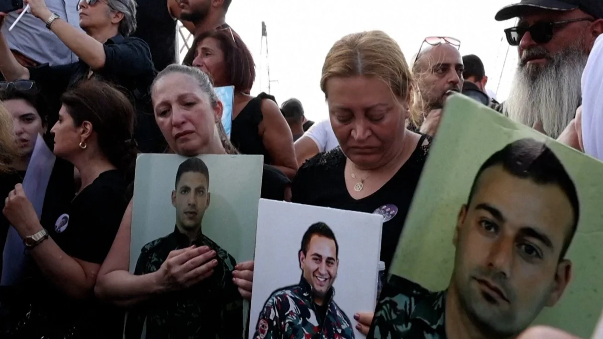Beirut blast families demand justice six years later