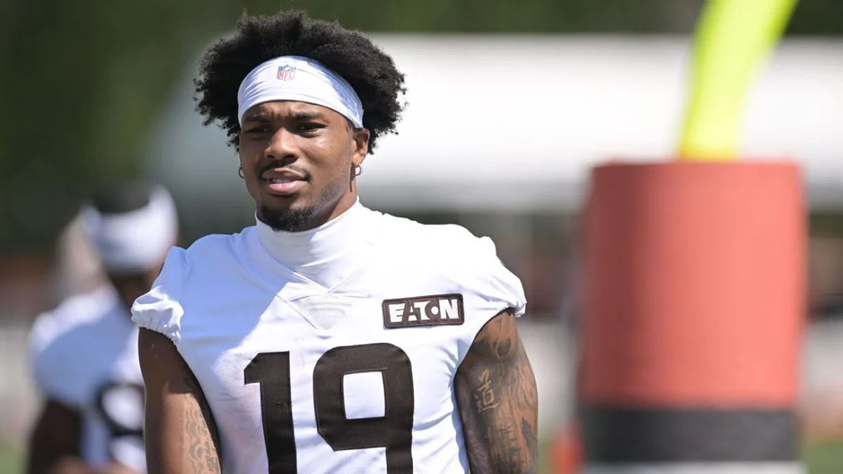 Browns release veteran WR Cedric Tillman