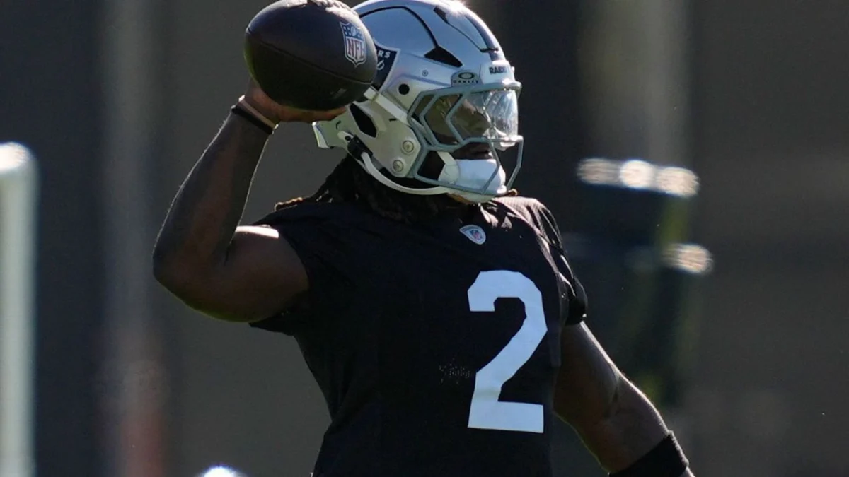 Raiders’ Jeanty suffers ankle sprain in practice
