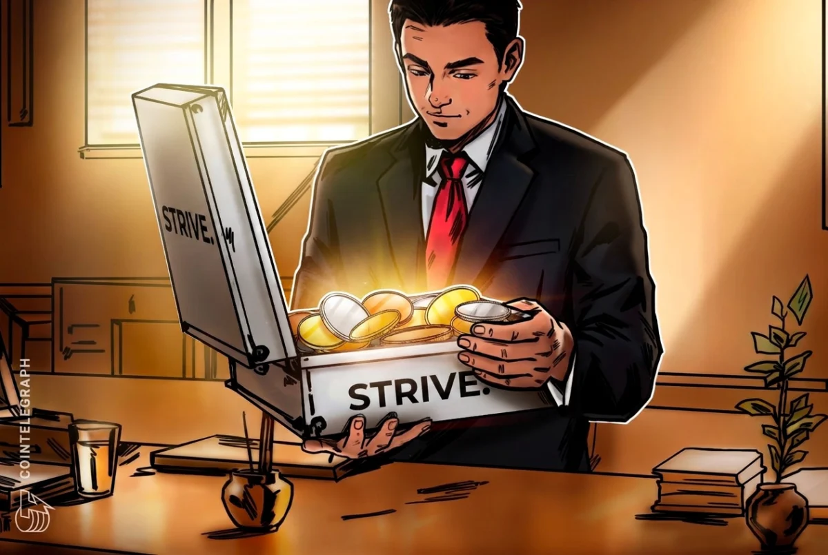 Strive buys 1,110 Bitcoin, holdings now exceed 21K BTC