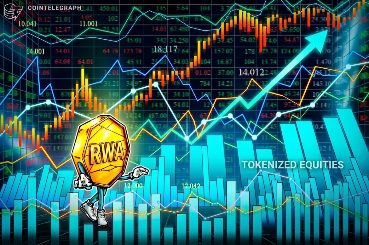 Tokenized stock transfer volume surges 415% to $29.5B