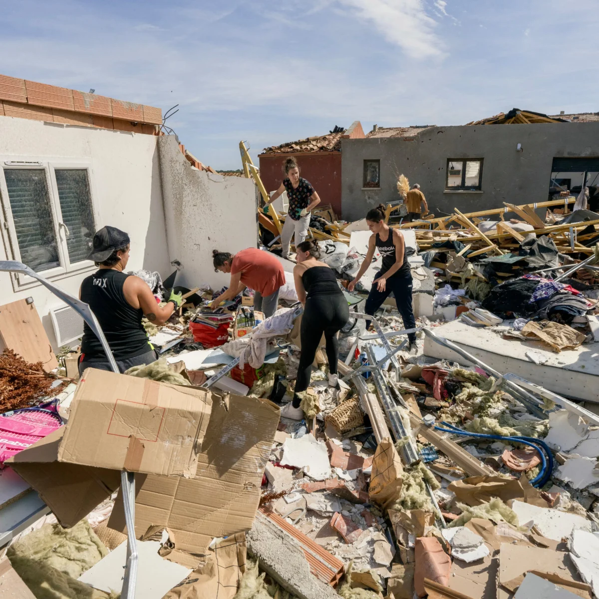 Tornado Destroys Homes in Southern France