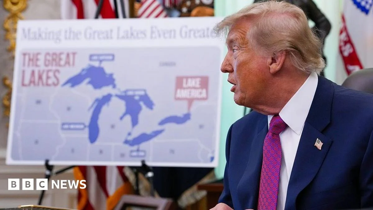 Trump Urges Apple to Rename Lake Ontario ‘Lake America’