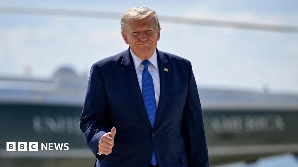 Trump says he is canceling strikes on Iran pending deal