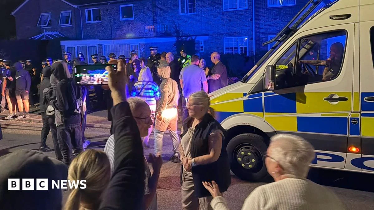 Two police officers injured in second night of Thetford disorder
