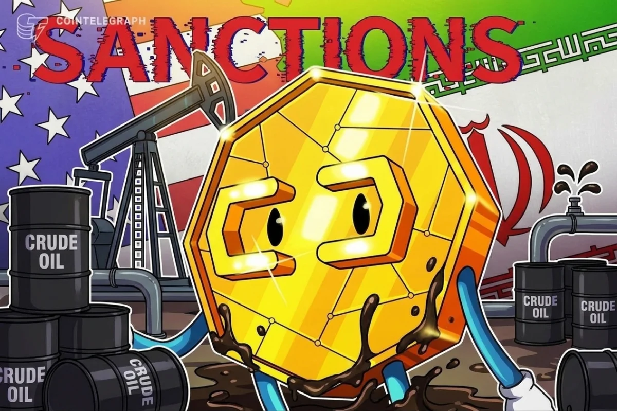 US Targets Iran’s Crypto Sector, Citing Over $100M in Oil-Linked Payments