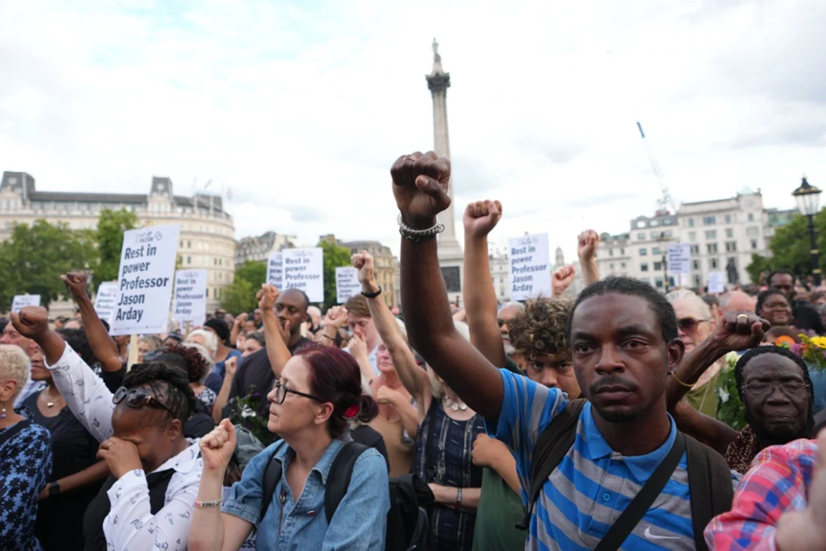 Vigil held in London for Cambridge professor Jason Arday