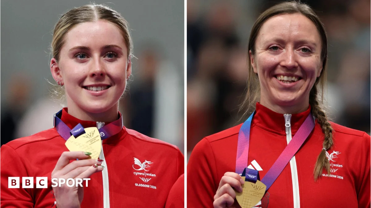 Wales golden girls defeat England in Glasgow cycling duel