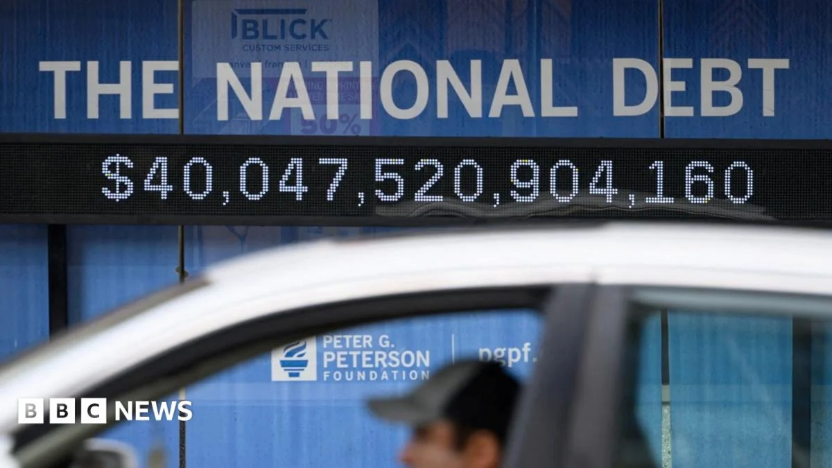 US national debt surpasses $40 trillion, doubling in a decade