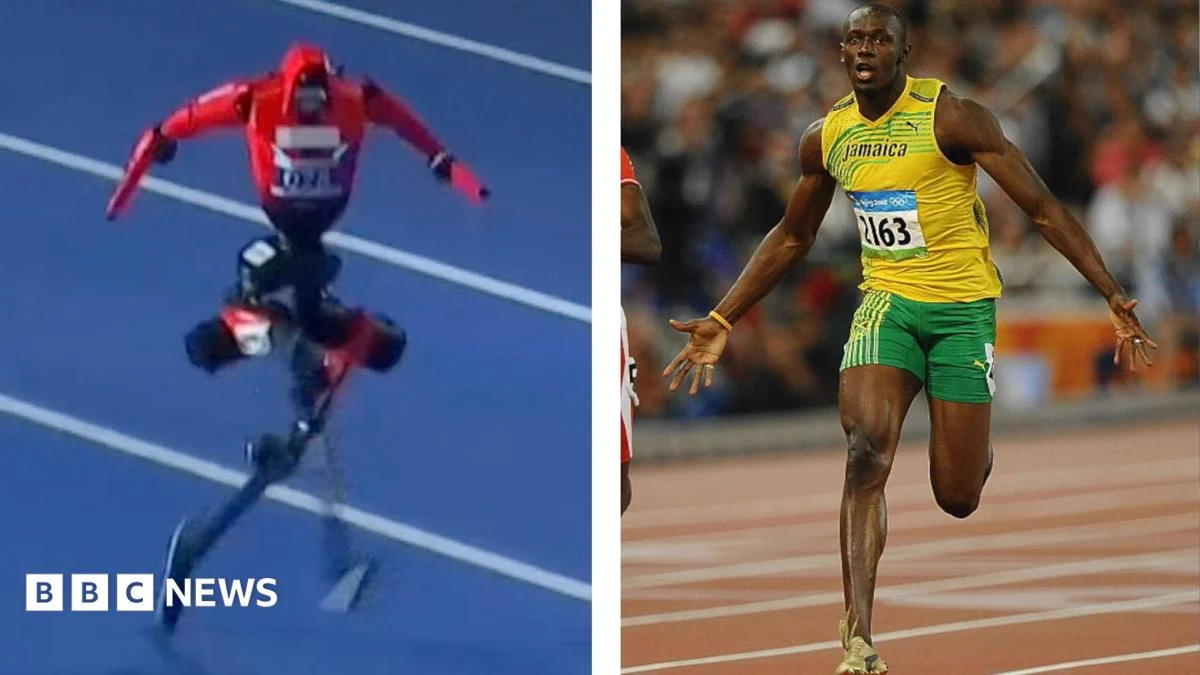 Robot Claims Faster 100m Than Usain Bolt at China Event