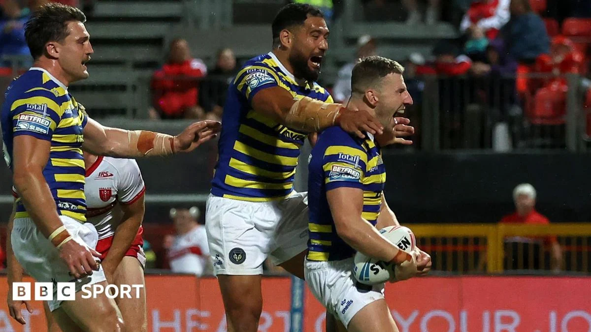 Williams try powers Warrington victory over Hull KR