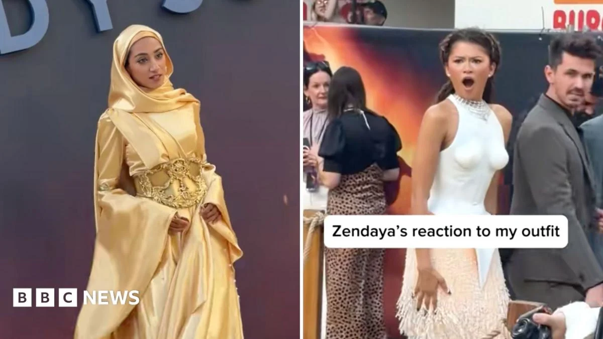 Zendaya’s Reaction Sparks Buzz Over TikTok Creator’s Red Carpet Presence