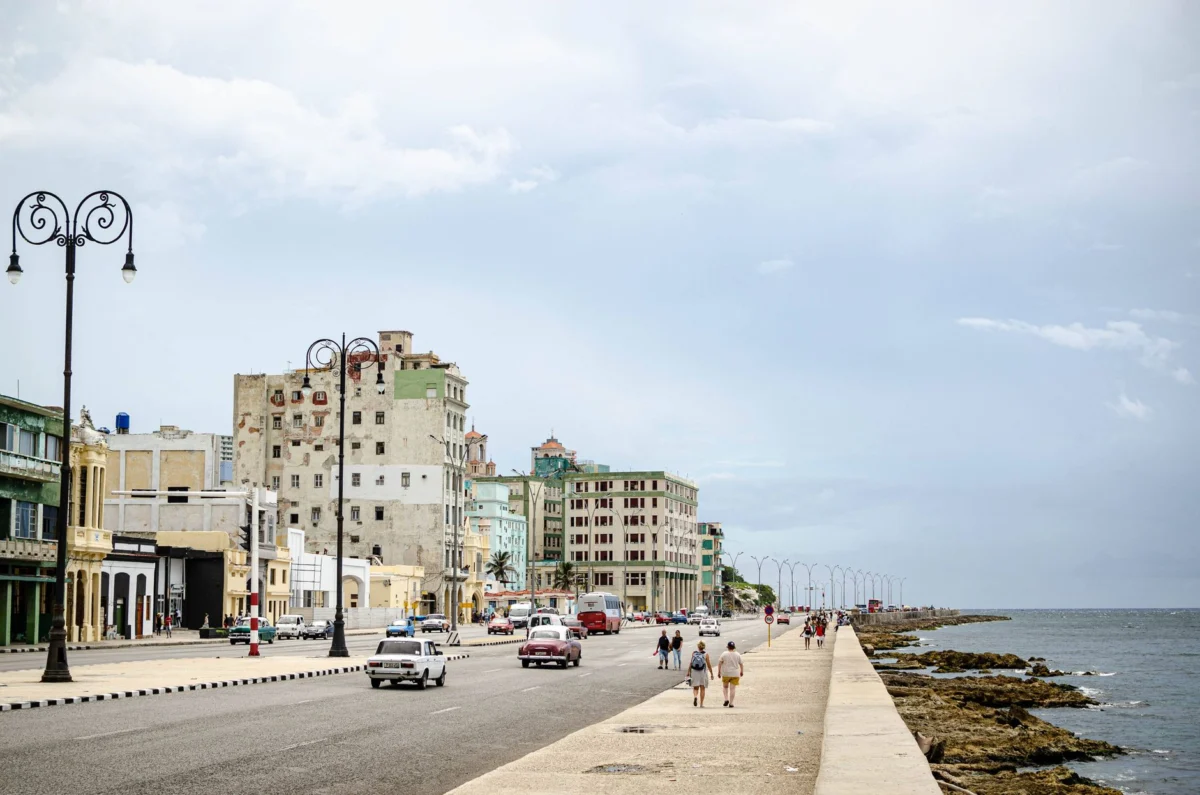 Cubans Seek Relief on Seaside Boardwalk Amid Blackouts