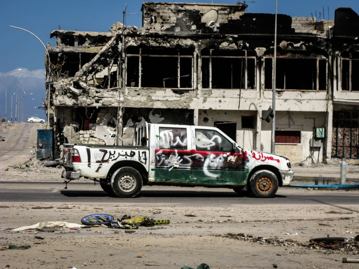 Drone strikes hit Libya’s oil town; car bomb kills officer