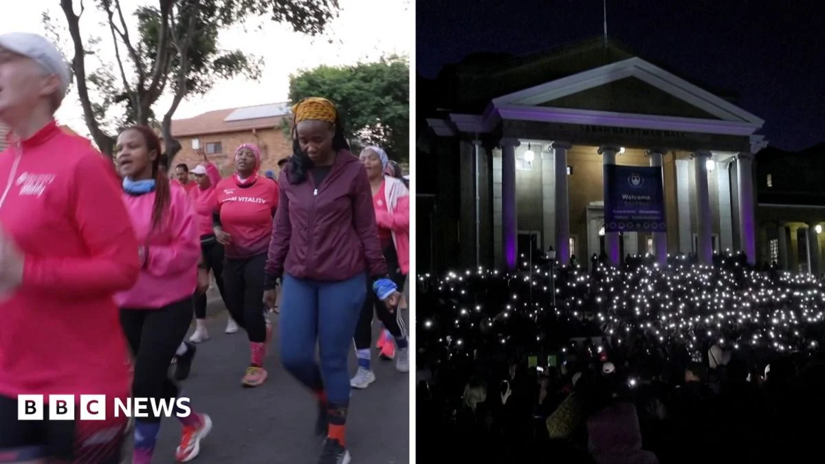 Women Protest After String of Murders Near Johannesburg