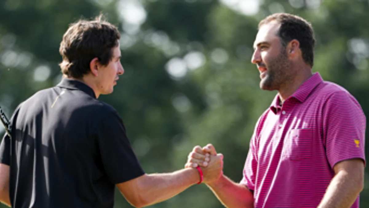 Scheffler criticized crowd behavior after heckler during Presidents Cup