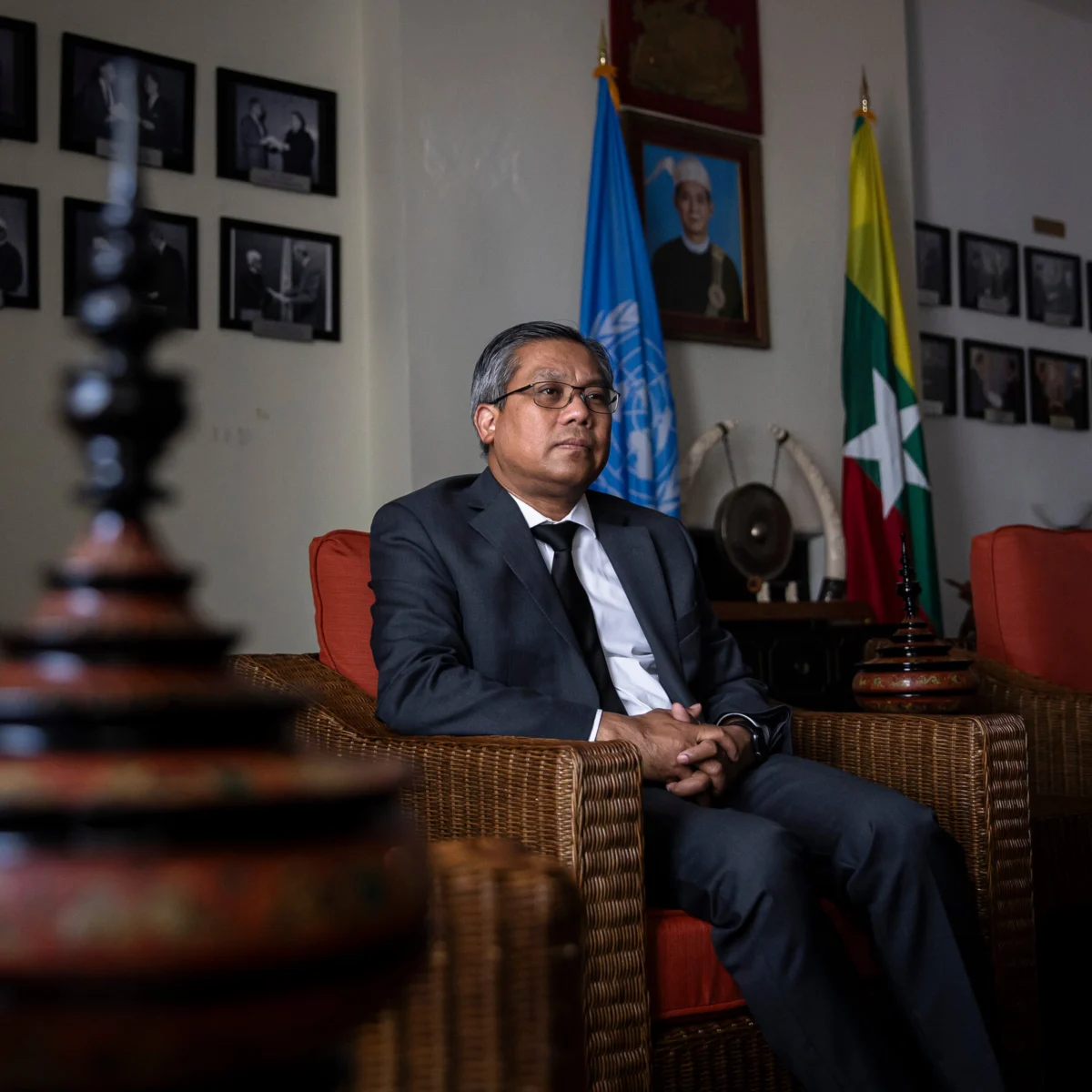 Myanmar Diplomat Stays at UN Post Amid Military Coup Fallout