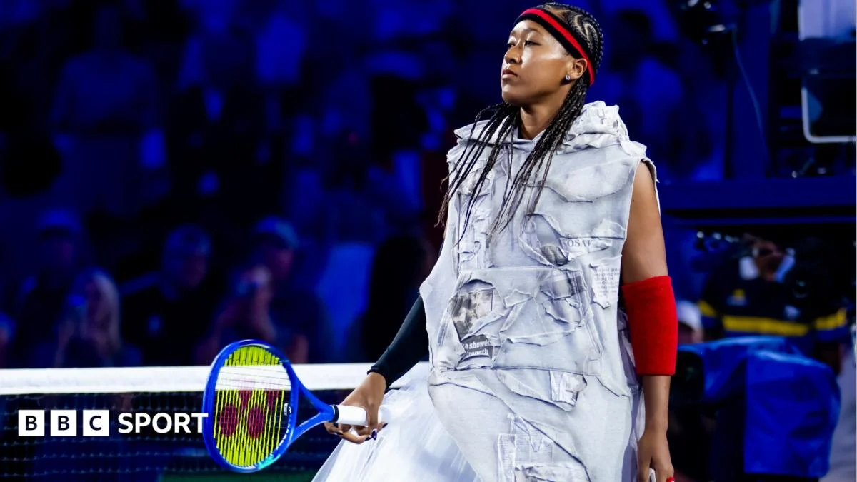 Naomi Osaka makes bold US Open fashion statement