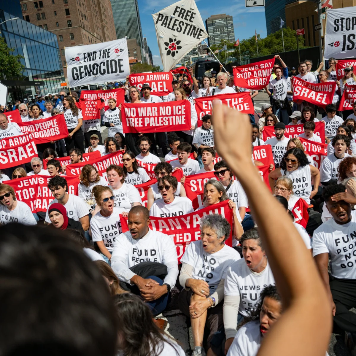 About 100 Arrested in Netanyahu Protest at UN General Assembly