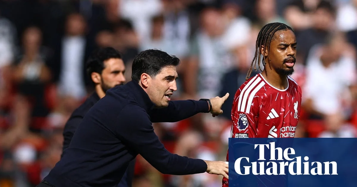 Iraola Learning on the Job at Liverpool After Mixed Start