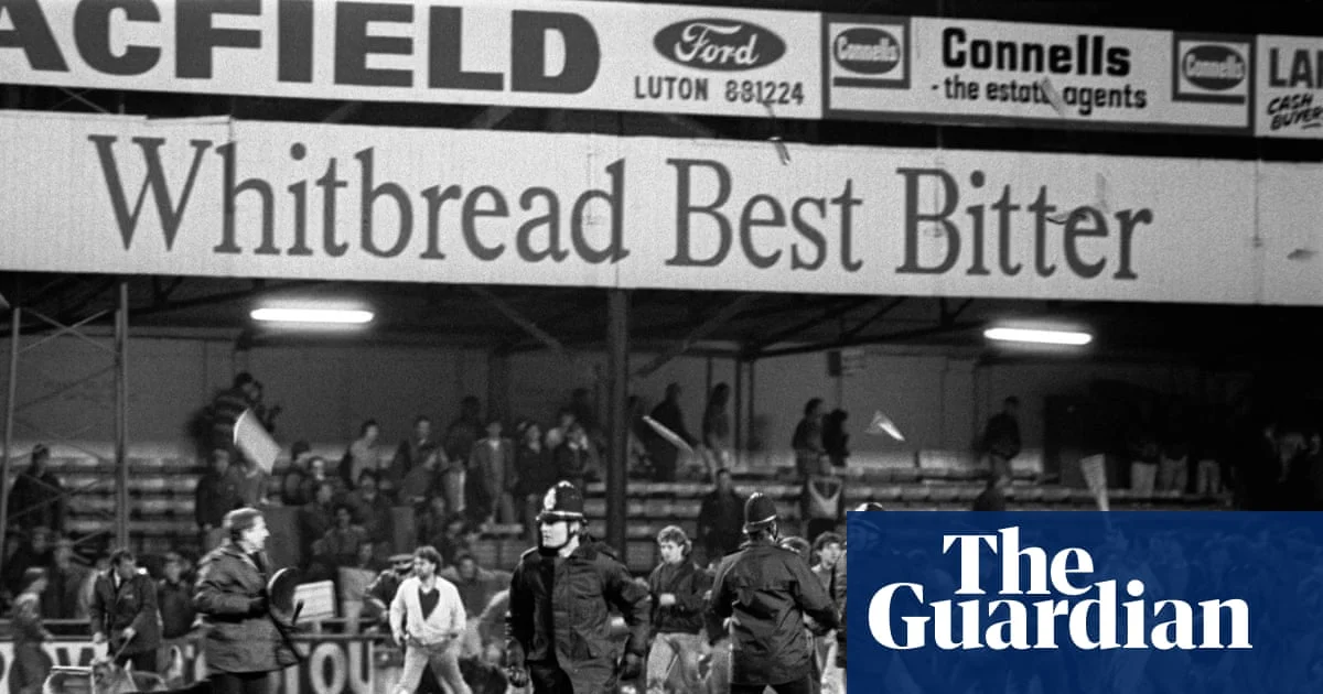 Alcohol Ban at English Football Grounds Introduced in 1985
