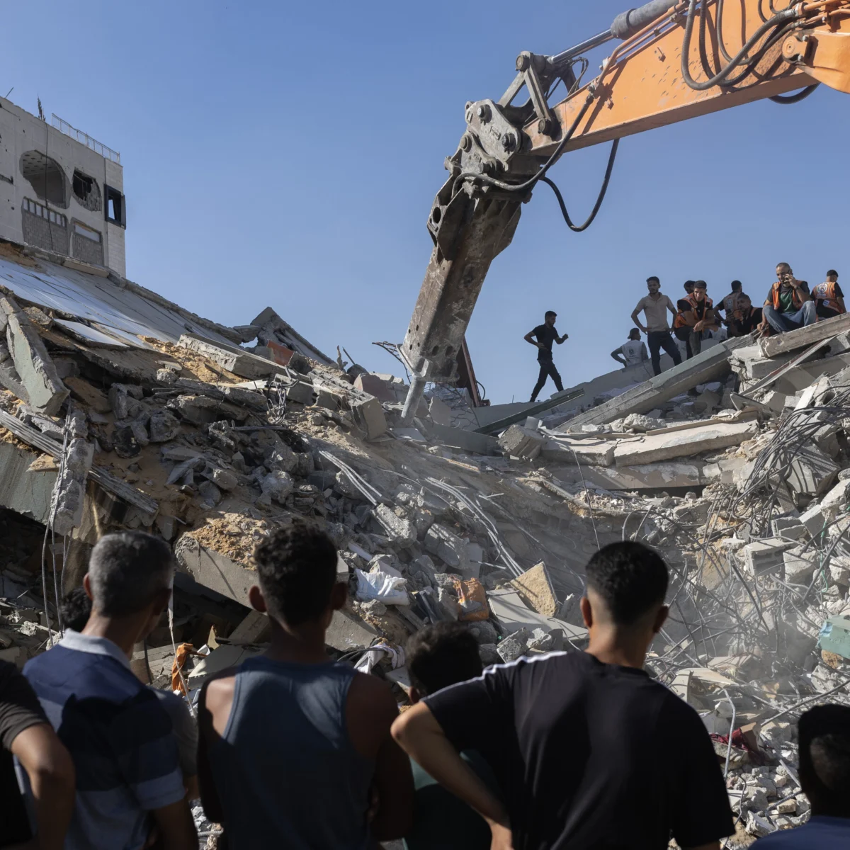 Gaza Building Collapse Kills At Least 21, Israel Says It Did Not Strike Site