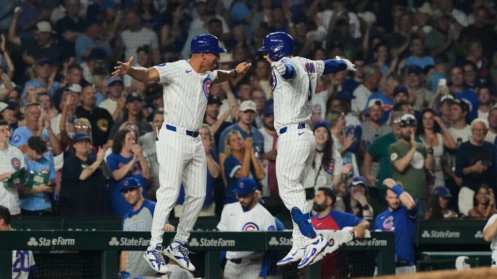 Cubs smash franchise record with nine homers in blowout