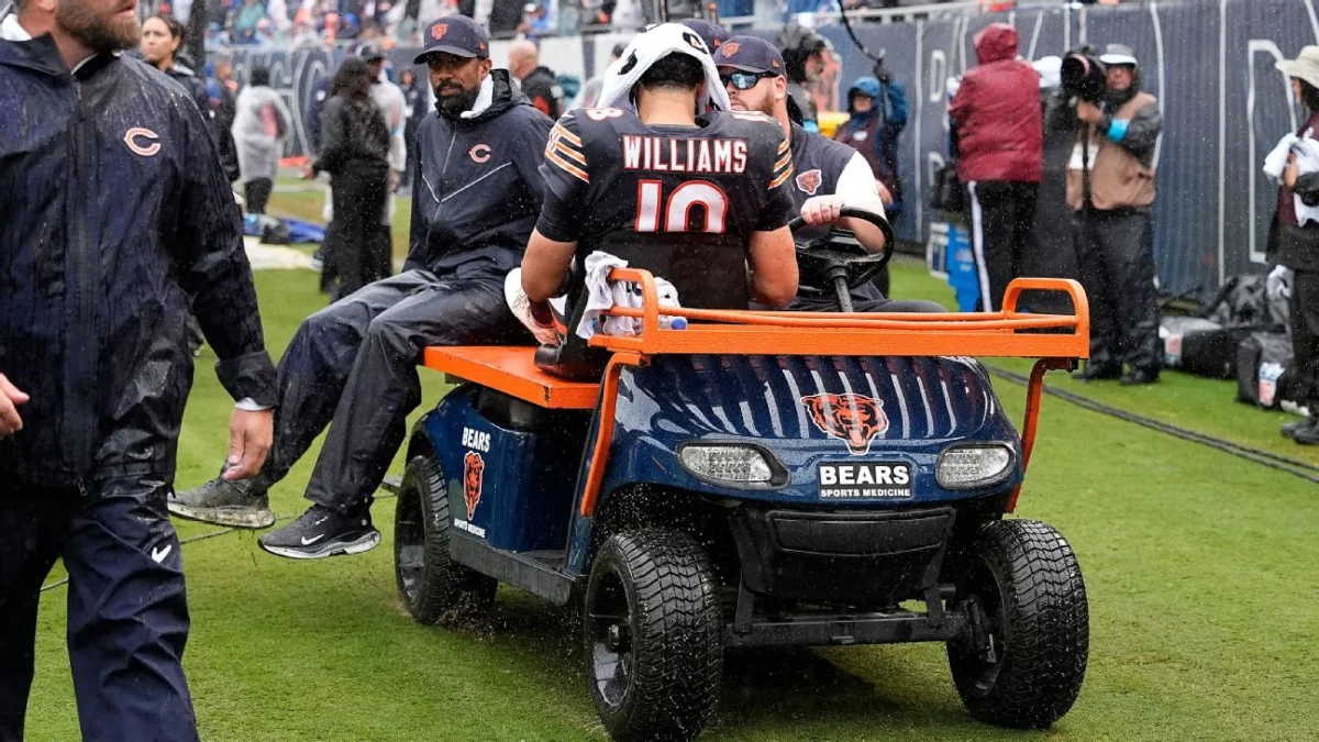 Bears Rule Caleb Williams Week-to-Week With Hamstring Injury