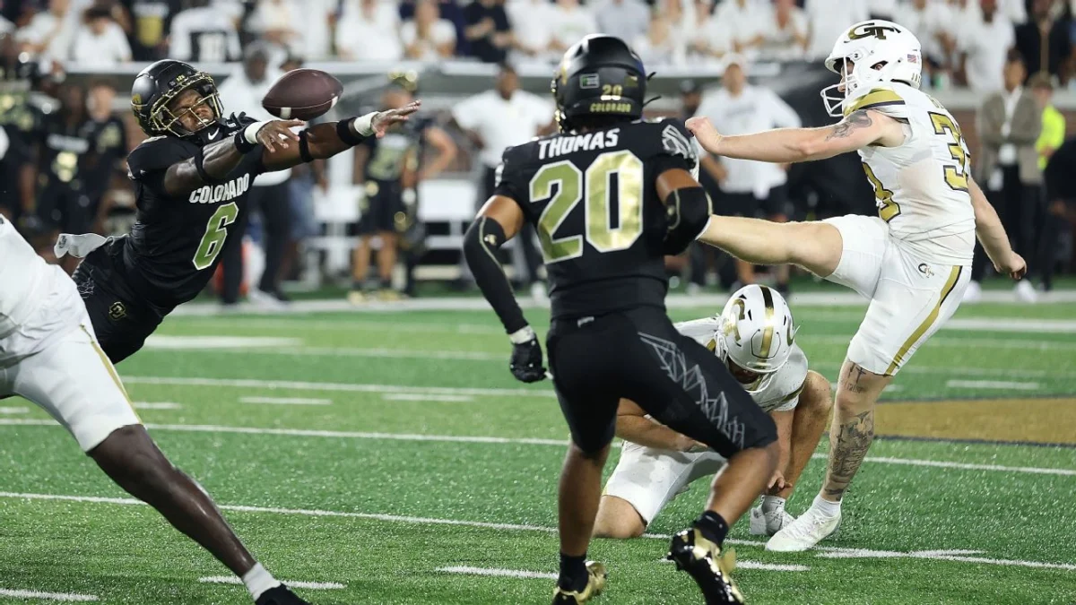 Colorado blocks Georgia Tech’s walk-off field goal attempt