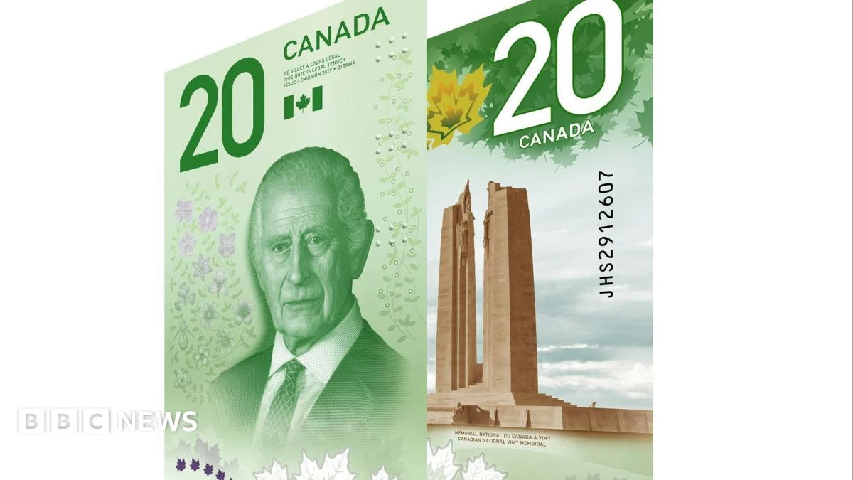 Canada Introduces $20 Bill Featuring King Charles III