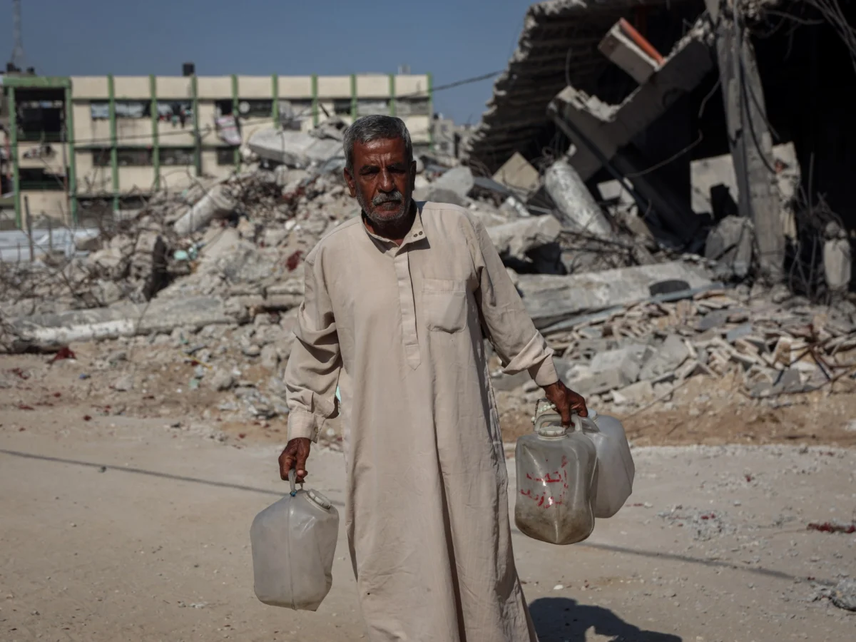 Destroyed Desalination Plant Worsens Gaza Drinking Water Crisis