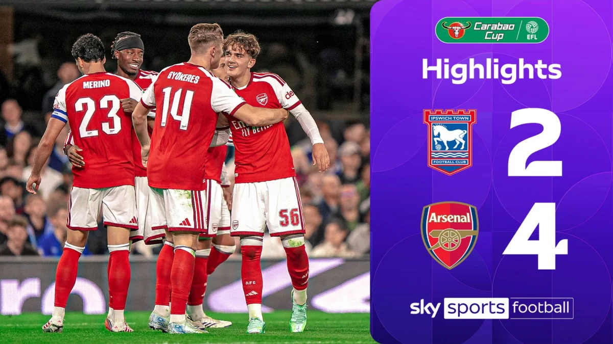 Dowman Shines as Arsenal Advance Past Ipswich in Carabao Cup