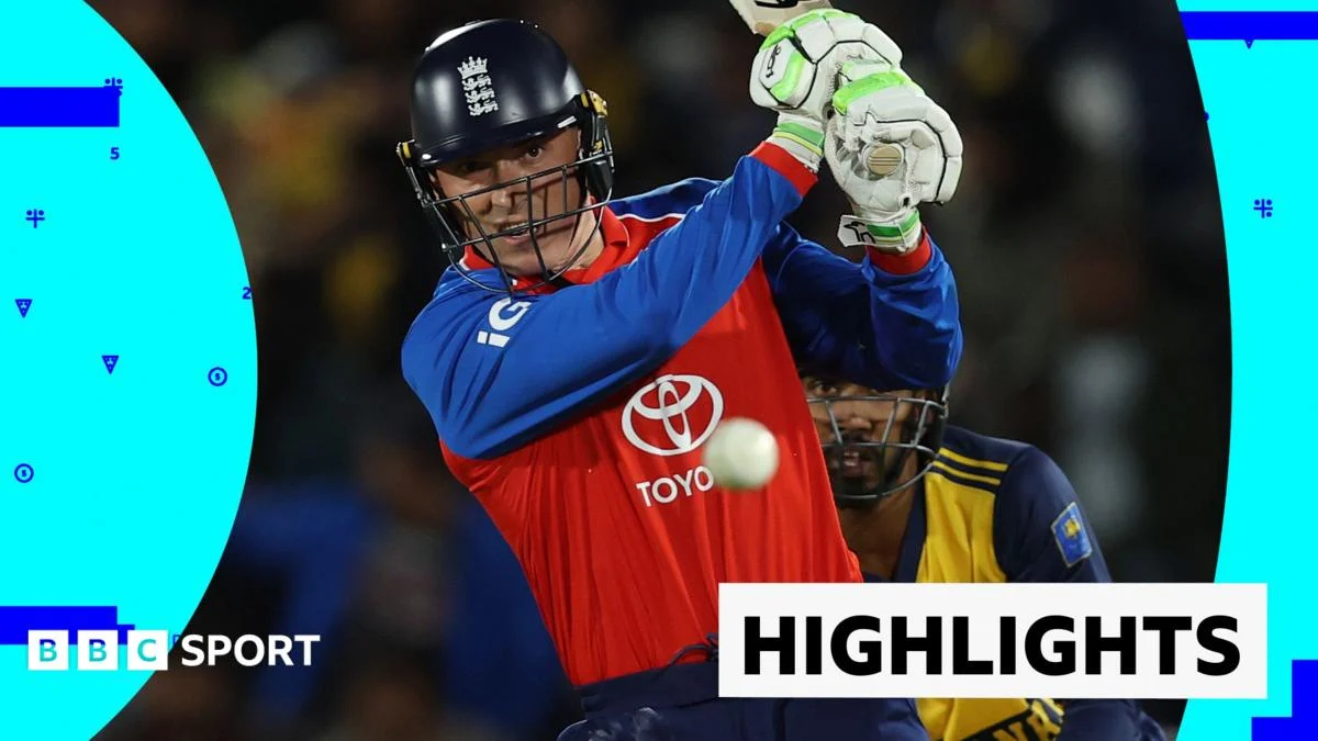 England Beat Sri Lanka by Six Wickets to Win T20 Series
