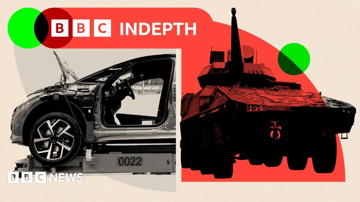 Europe’s Car Makers Face Crisis as Rearmament Offers Limited Hope