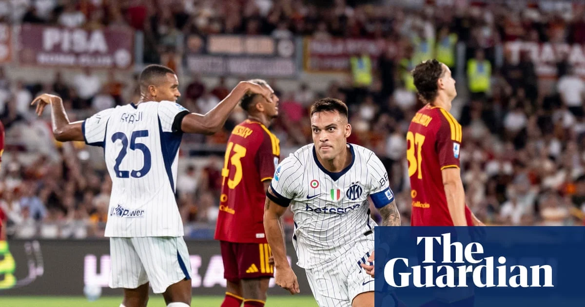 Inter Rallies Twice to Draw 2-2 with Roma After Martínez Brace