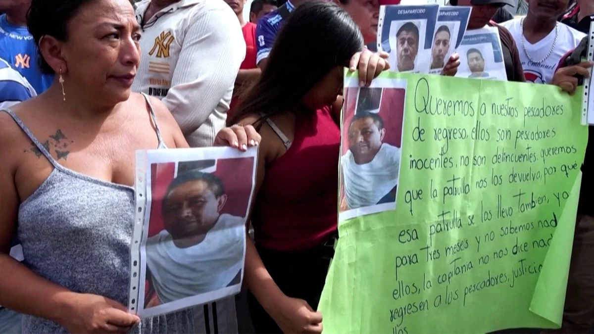Families allege US involvement in missing Ecuadorian fishermen