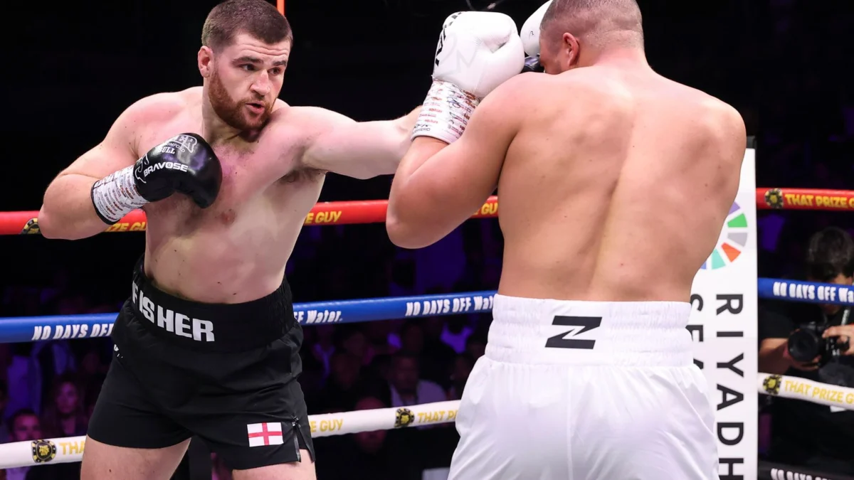 Johnny Fisher Wins Bruising Heavyweight Bout Against Michael Pirotton