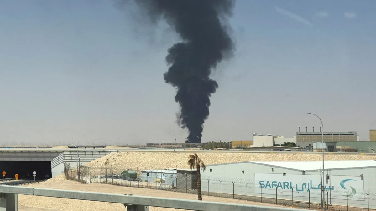 Flames and Smoke Near Riyadh Airport as Houthis Claim Attacks