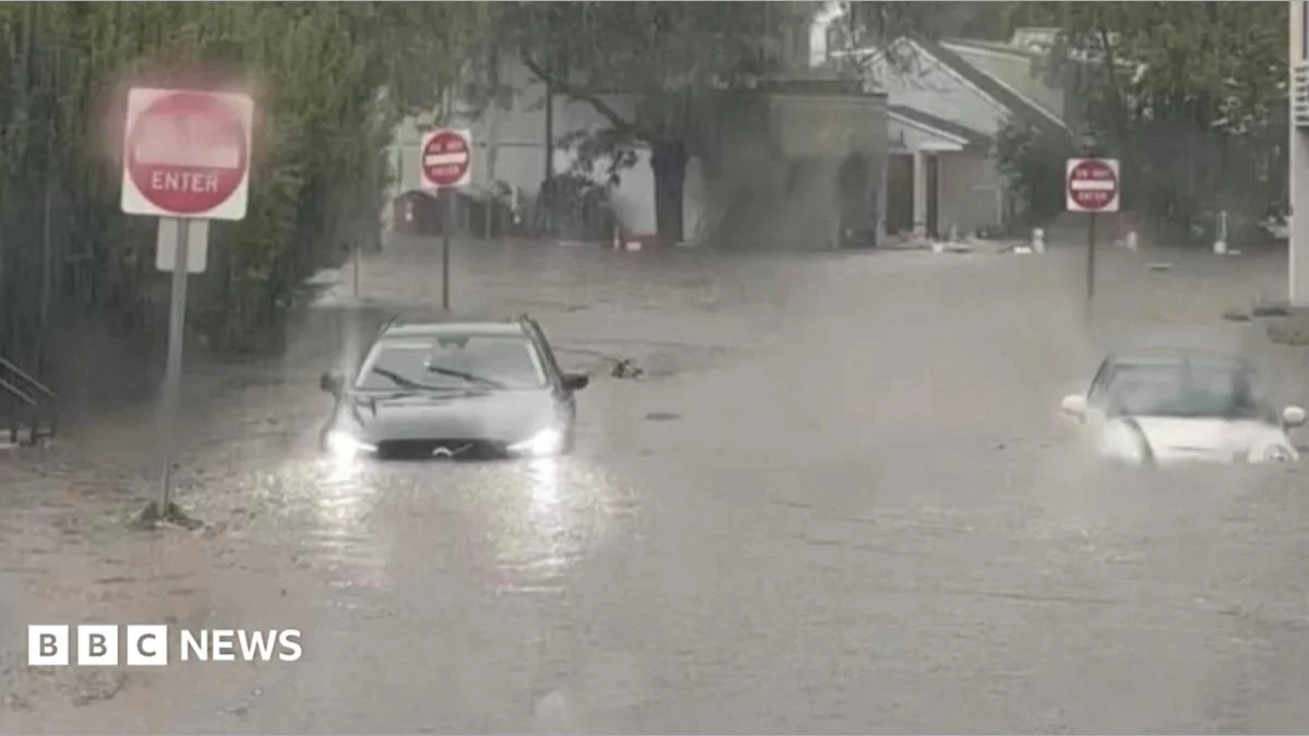 Flash Flooding Disrupts Half-Marathon, Submerges Cars in Northeast