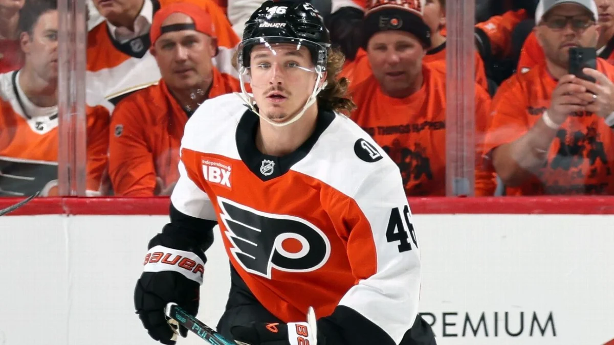 Flyers’ Zegras Penalized for Tucking Jersey in Preseason Game