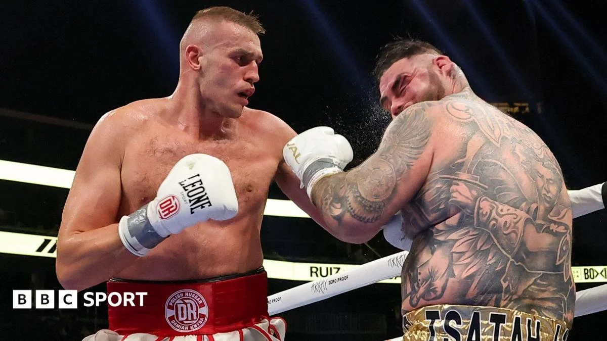 Andy Ruiz Jr Loses Comeback Fight to Damian Knyba